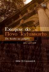 Exegese Do Novo Testamento