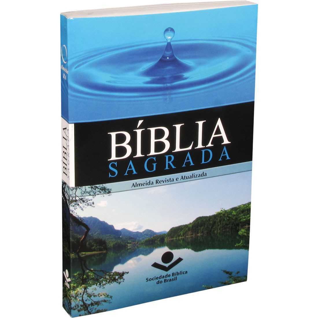 Bíblia Sagrada – Ra – Capa Fina – Azul