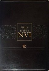 Bíblia De Estudo Nvi – Preta | Com Índice