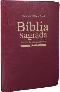 Bíblia Sagrada Ultrafina – Ra – Vinho