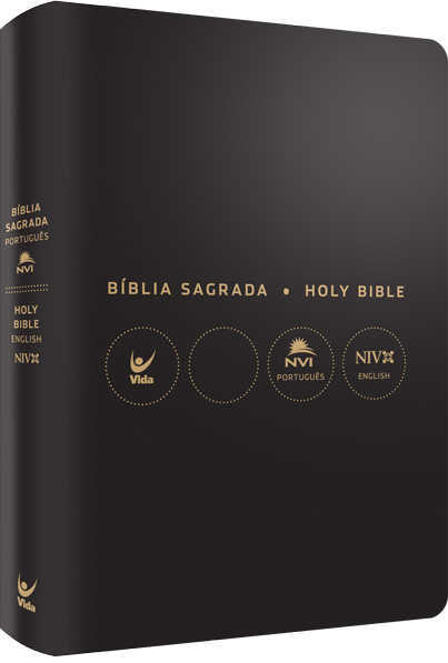 Bíblia Sagrada Nvi – Holy Bible | Português – Inglês | Preta