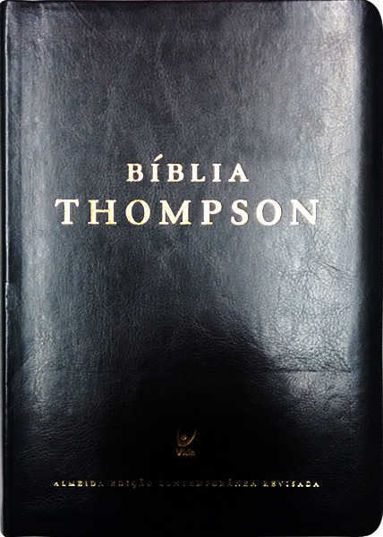 Bíblia Thompson – Média – Luxo Preta