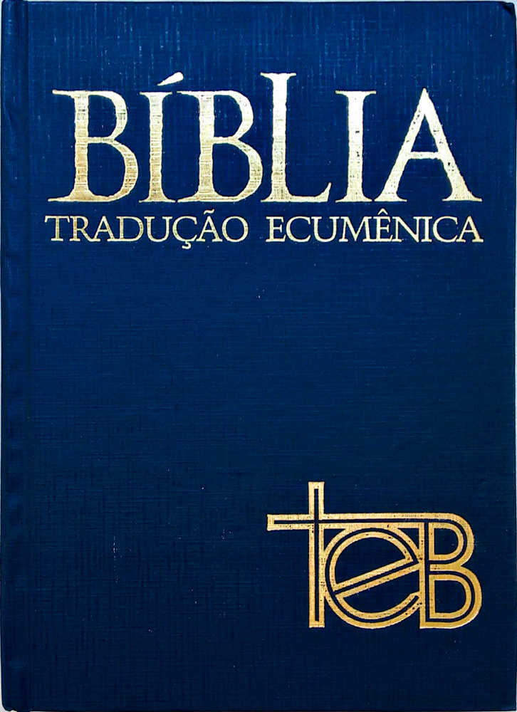 Bíblia De Tradução Ecumenica Teb Azul