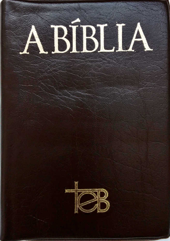 Bíblia Teb – Marrom – Zíper