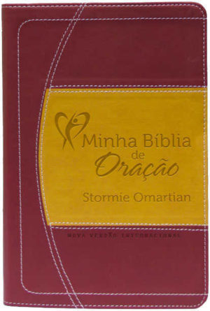 Minha Bíblia de Oração Nvi - Vinho/Laranja