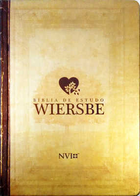 Bíblia De Estudo Wiersbe – Luxo Neutra