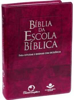 Bíblia Da Escola Bíblica ARA Púrpura
