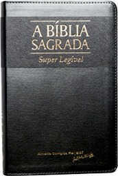 A Bíblia Sagrada Super Legível Acf – Bicolor/Prata-Chumbo