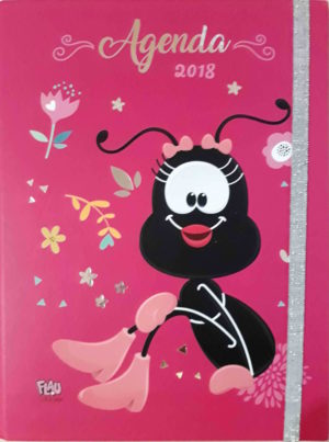 Agenda 2018 - luz e vida - Rosa - Flau