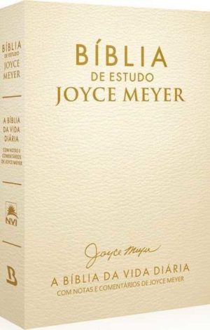 Bíblia de Estudo Joyce Meyer - Luxo - Capa Dourada
