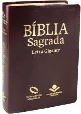 Bíblia Sagrada Nova Almeida Atualizada Marrom Nobre | Com Índice