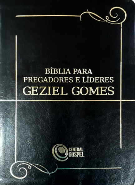 Bíblia Para Pregadores E Líderes Preta – Geziel Gomes