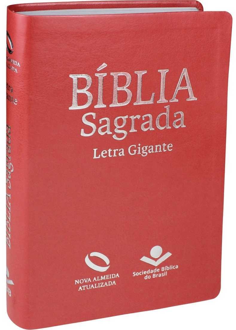 Bíblia Sagrada Nova Almeida Atualizada Pêssego