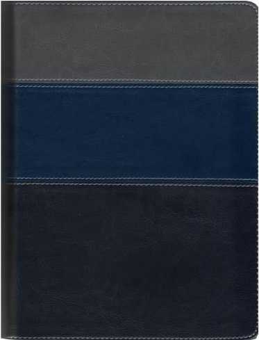 Bíblia Thompson – Média – Luxo Azul E Cinza