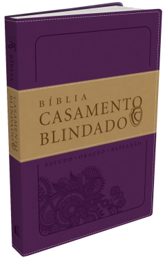 BIBLIA CASAMENTO BLINDADO (CAPA ROXA) - 1ªED.(2015) - Cristiane Cardoso;  Renato Cardoso - Livro