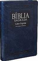 Bíblia Sagrada Ra – Azul Nobre – Letra Gigante C/Índice