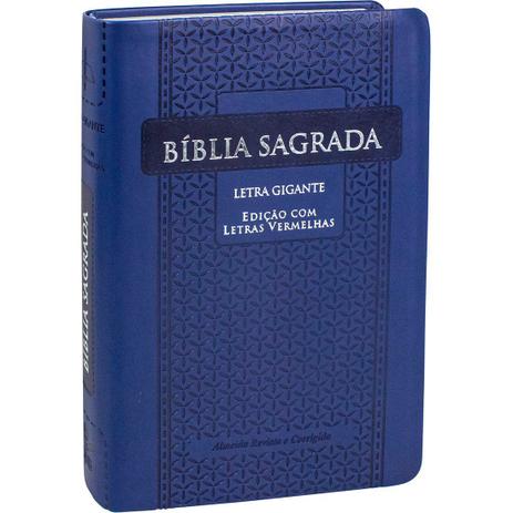 Bíblia Sagrada Rc – Azul – Letra Gigante C/Índice