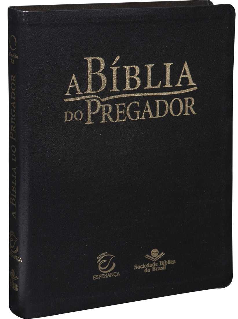 A Bíblia Do Pregador – Preta