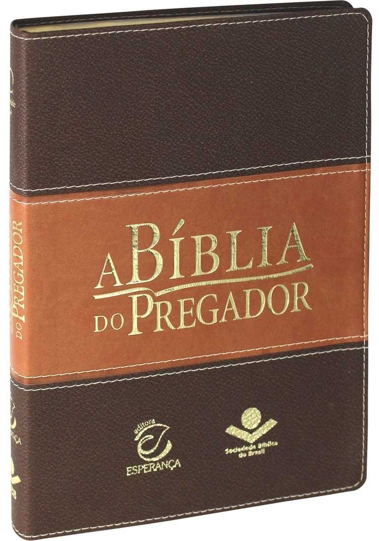 A Bíblia Do Pregador – Marrom Claro E Escuro