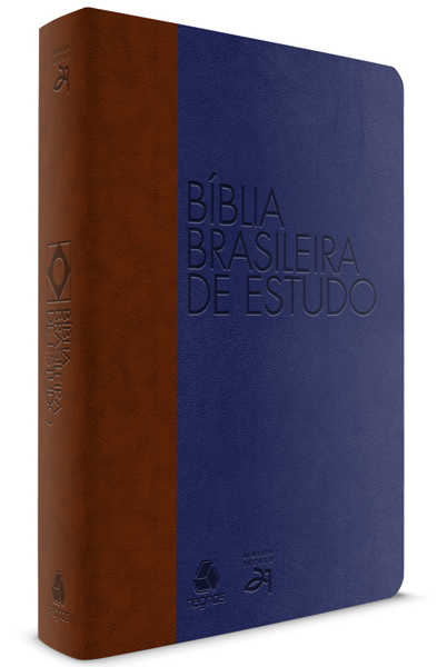 Bíblia Brasileira De Estudo – Marrom E Azul