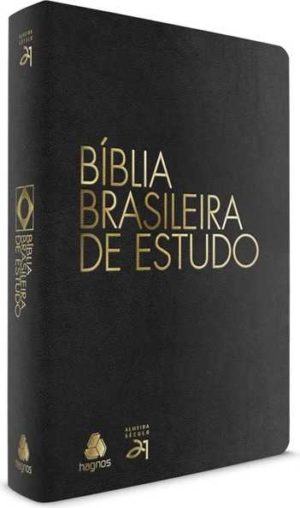 Bíblia Brasileira de estudo - preta - Hagnos