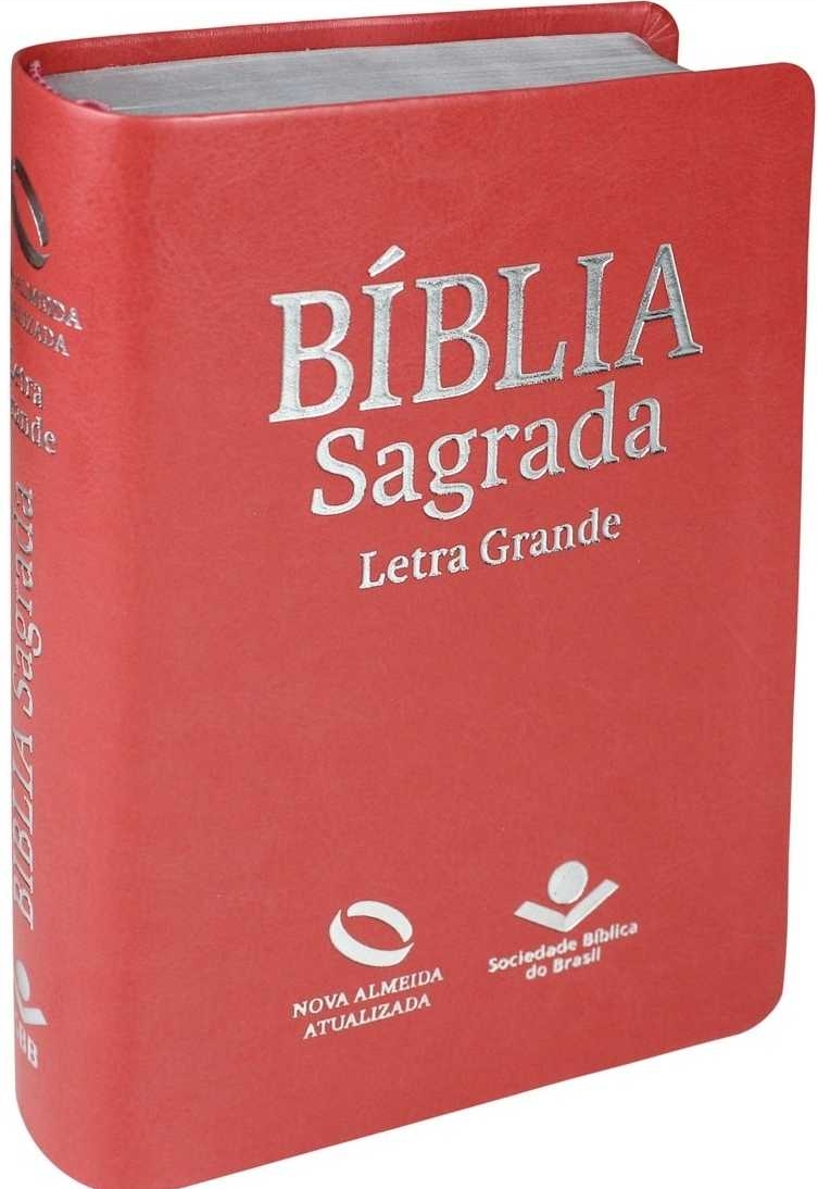 Bíblia Sagrada – Pêssego Nobre – Letra Grande C/Índice