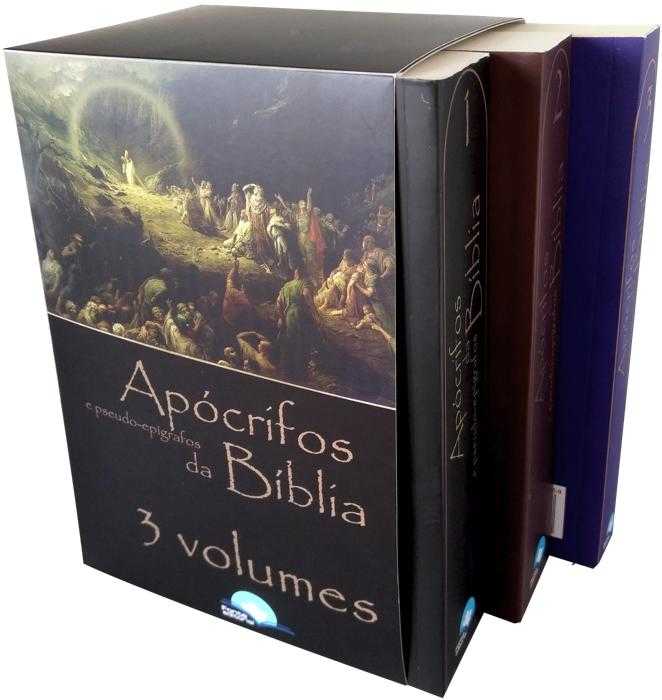 Box- Apócrifos Da Bíblia E Pseudo-Epígrafos – Volume 1, 2 E 3