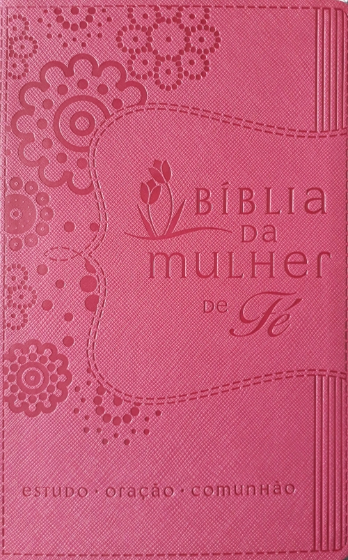 Bíblia Da Mulher De Fé – Rosa