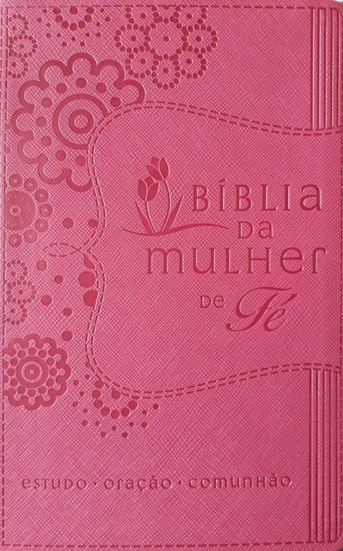 Bíblia Da Mulher De Fé – Rosa
