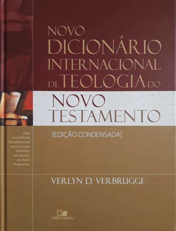 Novo Dicionário Internacional De Teologia Do Novo Testamento