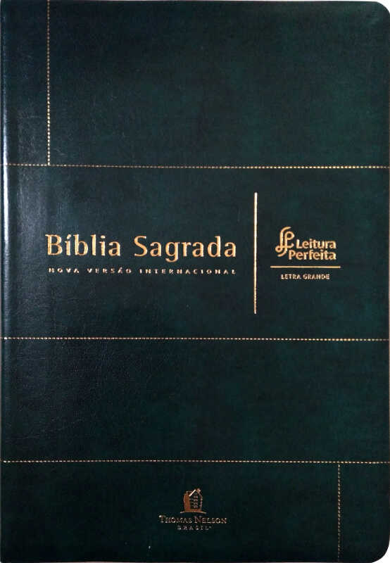 Bíblia Sagrada Nvi – Leitura Perfeita | Letra Grande – Capa Verde Luxo