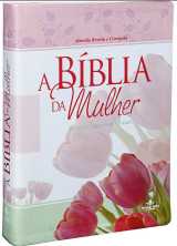 A Bíblia Da Mulher – Tulipa/Borda Prateada – Grande Rc
