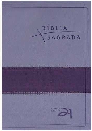 Bíblia Almeida Século 21 Luxo – Lilás E Roxo C/ Referências Cruzadas