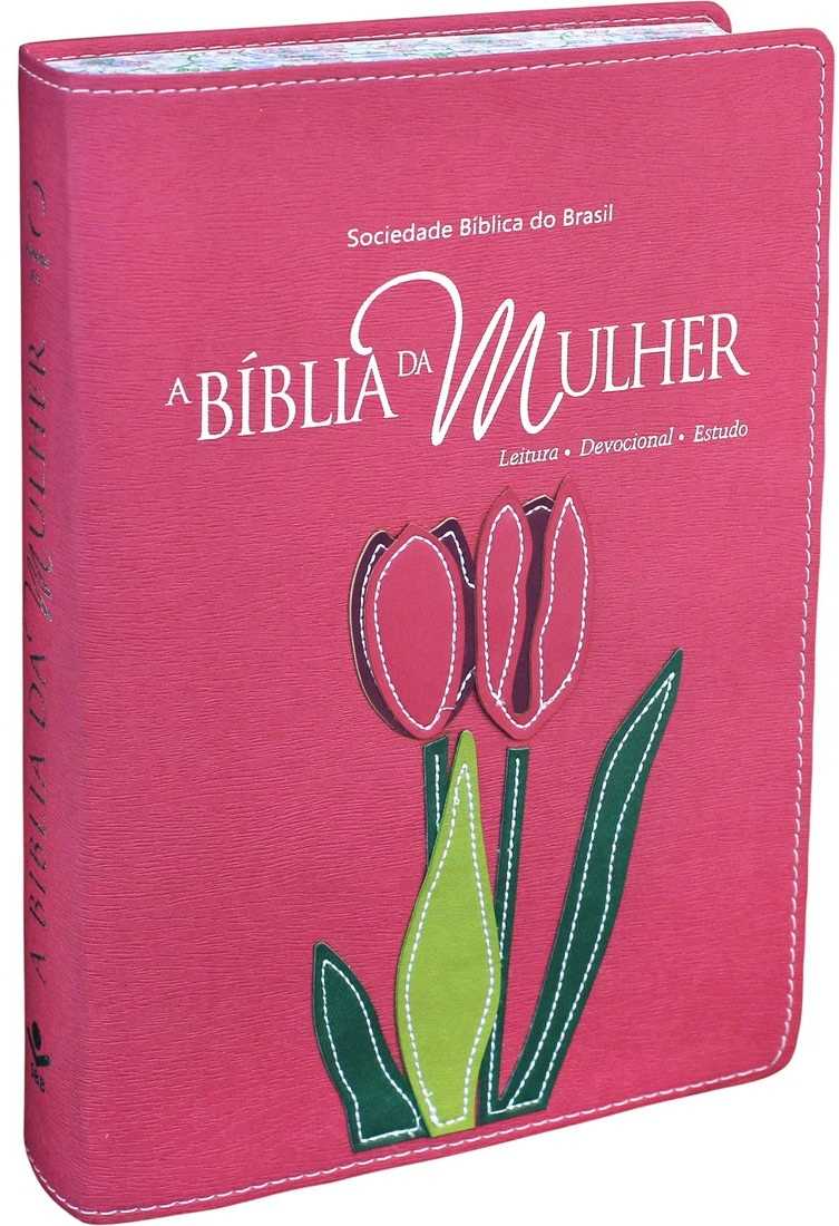 A Bíblia Da Mulher – Orquídea/Goiaba/Borda Florida – Grande Ra