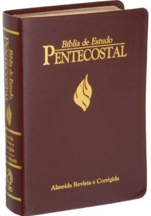 Bíblia de Estuo Pentecostal - Vinho - CPAD