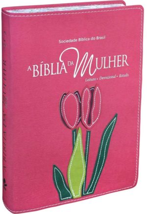 A Bíblia da Mulher – Orquídea/Goiaba/Borda Florida – Média RA