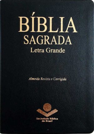 Bíblia Sagrada - Preta - Letra Grande - SBB