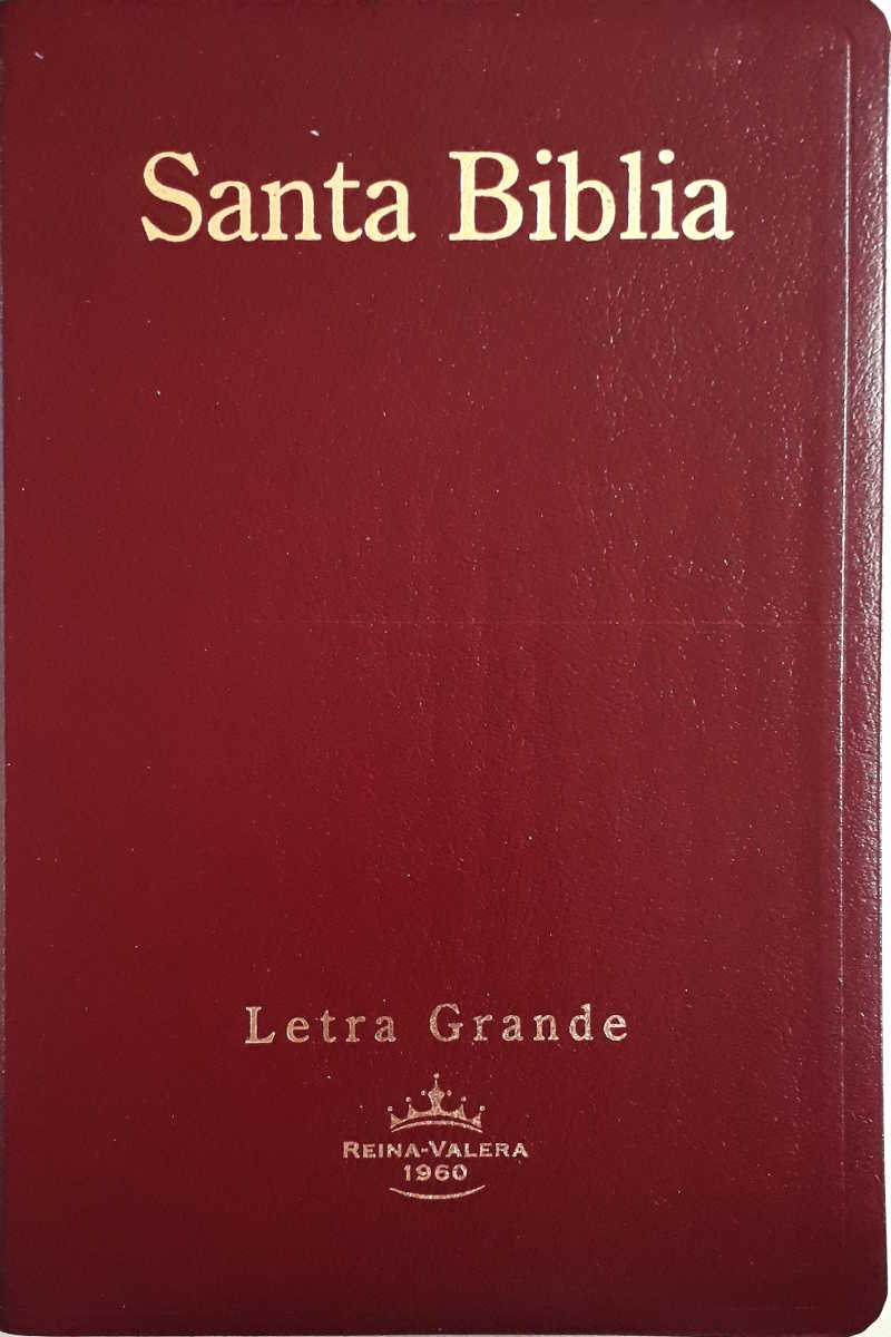 Santa Bíblia – Letra Grande – Vinho