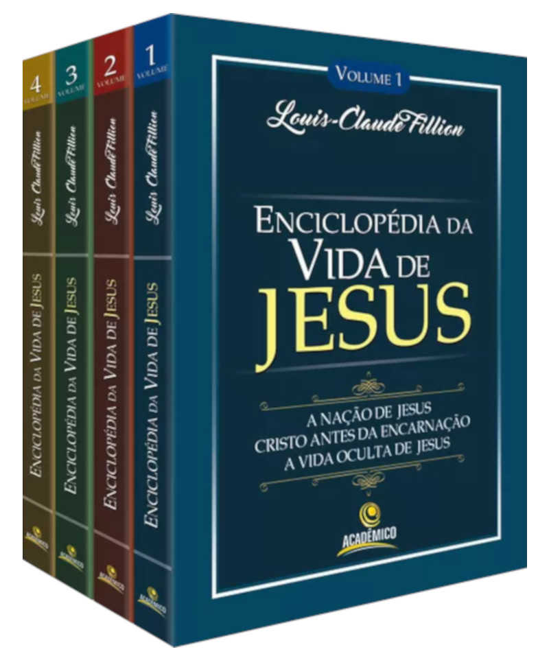 Enciclopédia Da Vida De Jesus – 4 Volumes