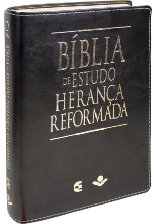 Bíblia de Estudo Herança Reformada RA - Preta - Cultura Cristã