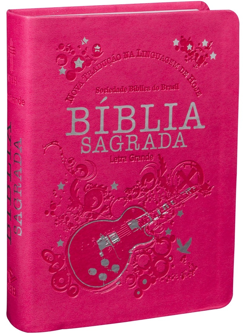 Bíblia Sagrada Ntlh – Letra Grande/Pink