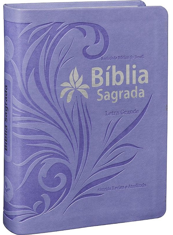 Bíblia Sagrada Pequena Ra – Letra Grande C/Índice – Violeta