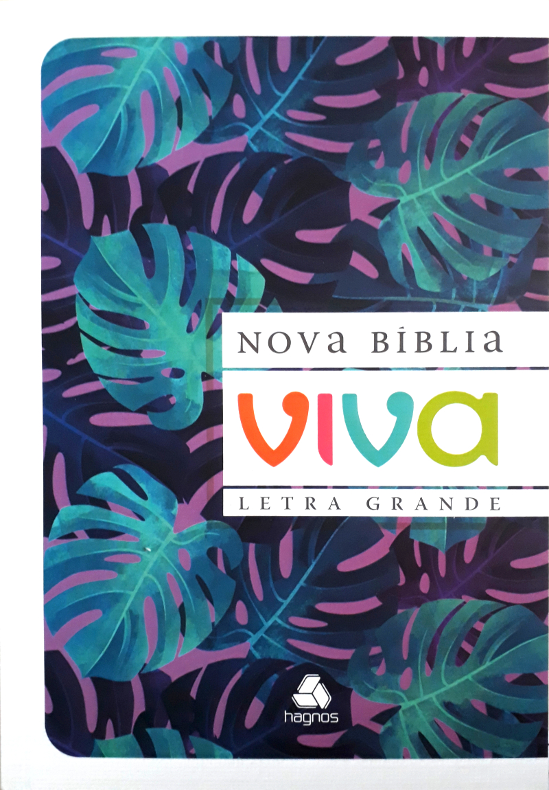 Nova Bíblia Viva – Folhagem Roxa – Letra Grande