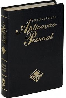 Bíblia De Estudo Aplicação Pessoal – Grande – Revista E Corrigida – (Preta)