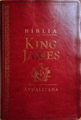 Bíblia King James Atualizada | Vinho | Letra Grande
