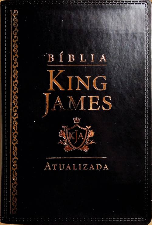 Bíblia King James Atualizada | Preta | Letra Grande