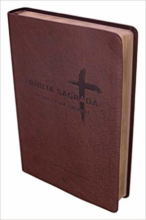 Bíblia Sagrada NVI - Marrom - Letra Extragigante