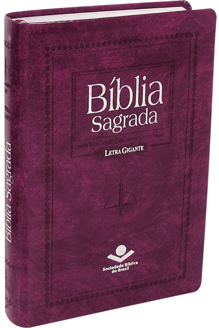 Bíblia Sagrada Rc – Purpura Nobre – Letra Gigante C/Índice