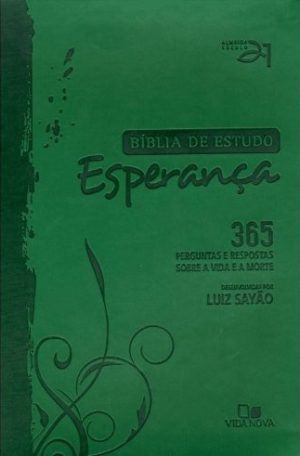 Bíblia de estudo Esperança - Verde