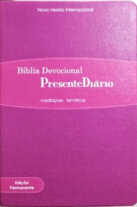 Bíblia Devocional Presente Diário | Rosa